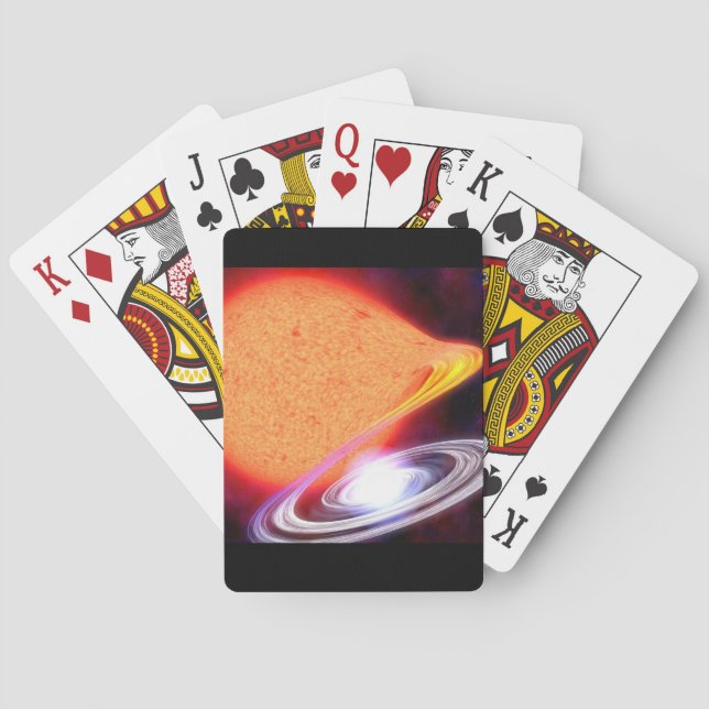 THE SOLAR SYSTEM  PLAYING CARDS (Back)