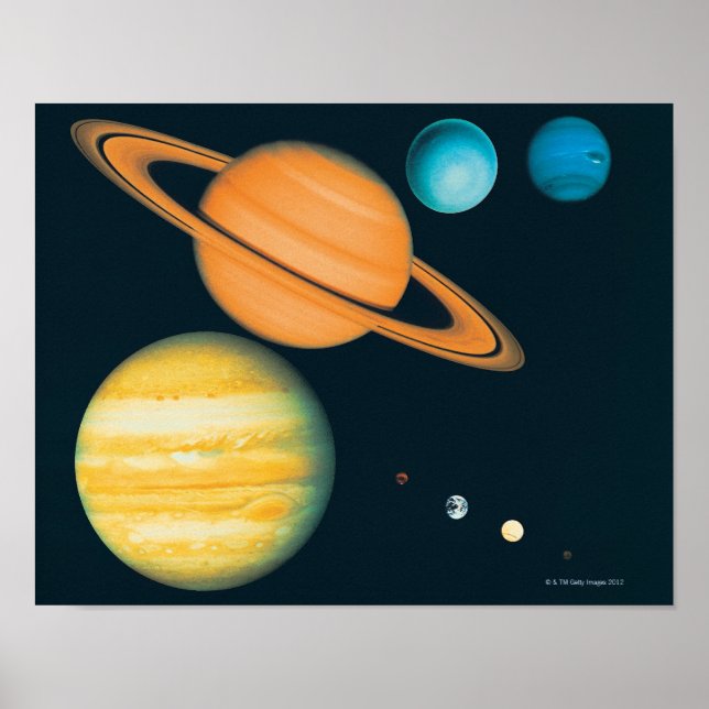 The Solar System Poster (Front)