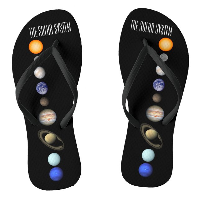 The Solar System Thongs (Footbed)
