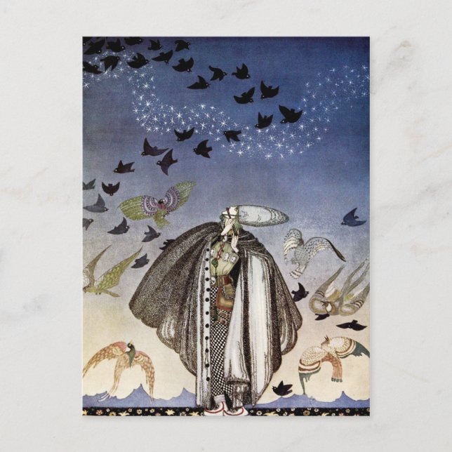 The Soldier Whistled and a Flock of Birds Came Postcard (Front)