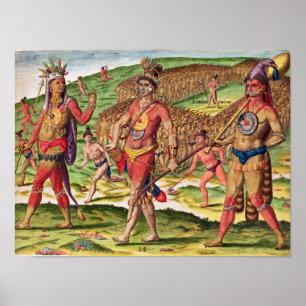 The Soldiers of Outina Marching to Cut Poster