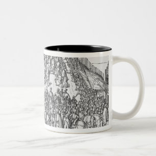 The Solemn entry of Matthias Two-Tone Coffee Mug