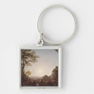 The Solitary Cross, 1845 Key Ring