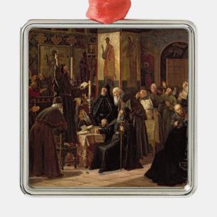 The Solovetsy Monastery's Revolt Metal Ornament