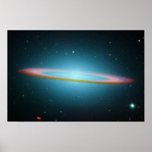 The Sombrero Galaxy Poster