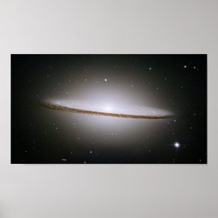 The Sombrero Galaxy Poster