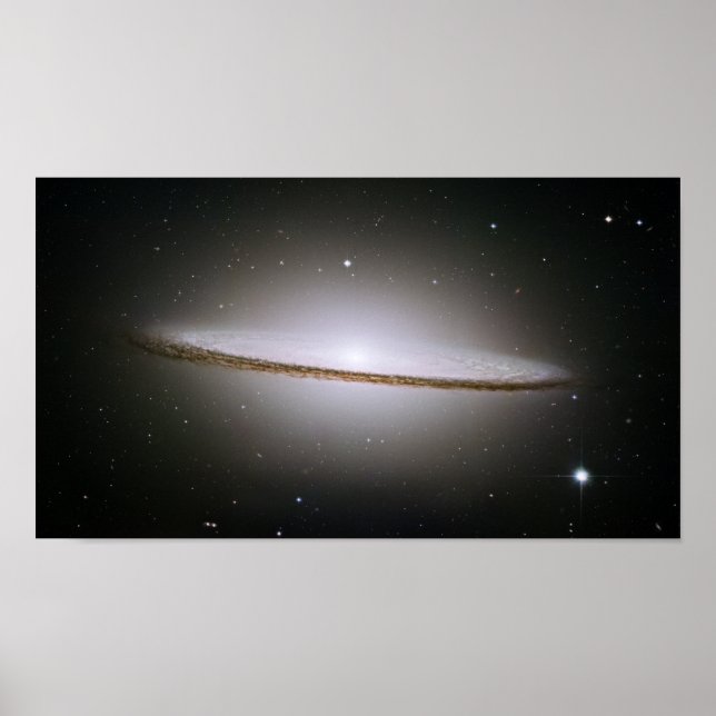 The Sombrero Galaxy Poster (Front)