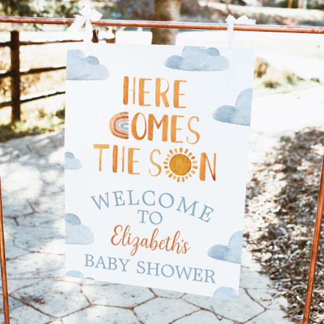 The Son Baby Shower Welcome Poster (Creator Uploaded)