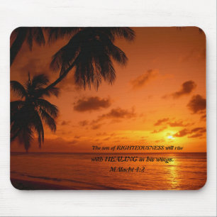 The Son of Righteousness Healing Mousepad