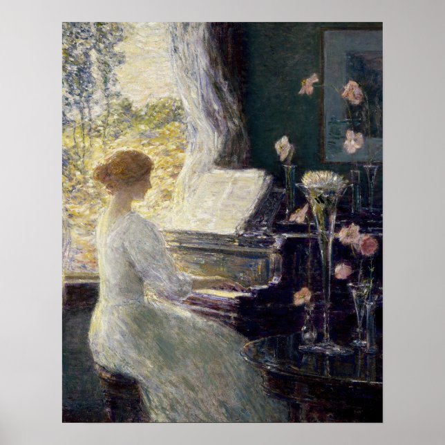 The Sonata | Childe Hassam Poster (Front)