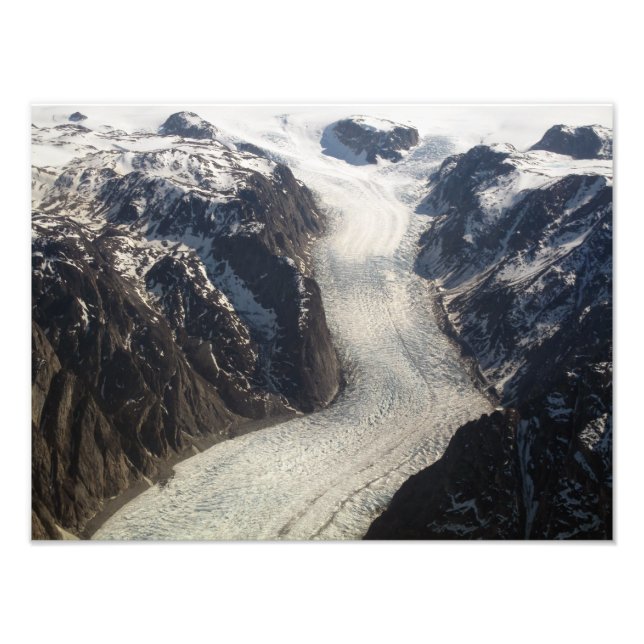 The Sondrestrom Glacier in Greenland Photo Print (Front)