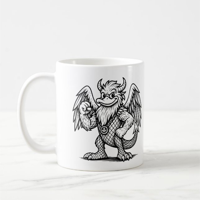 The Song of Ducks and Dragons Mug (Left)