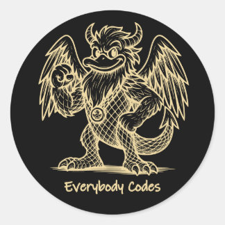 The Song of Ducks and Dragons Stickers Sheet