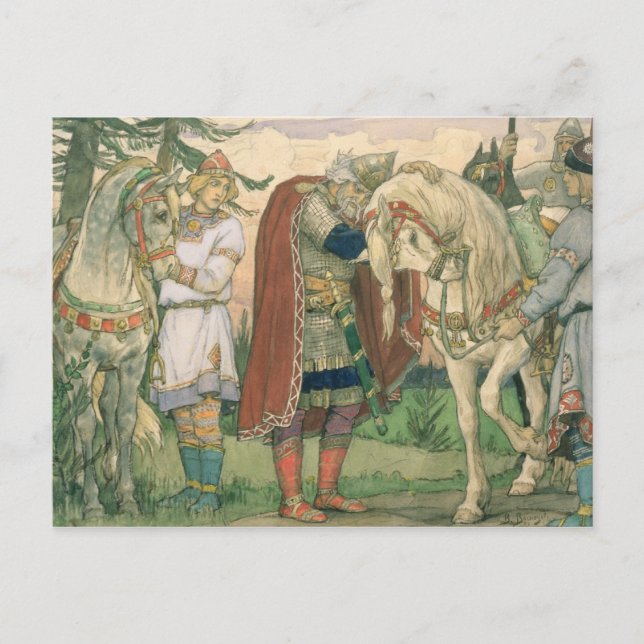 The Song of Prince Oleg , 1899 Postcard (Front)