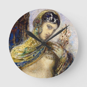 The Song of Songs (detail of 83718) Round Clock