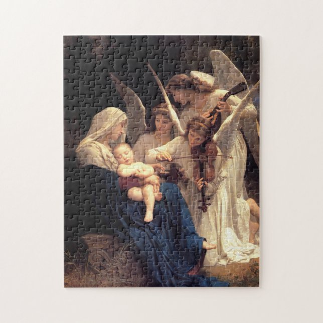 The song of the angels, Bouguereau Jigsaw Puzzle (Vertical)