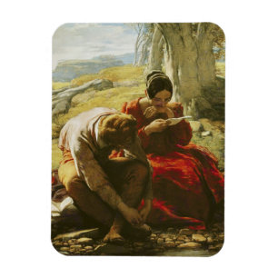 The Sonnet, 1839 (oil on panel) Magnet