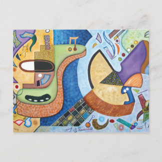 The Sonoric Pluck postcard