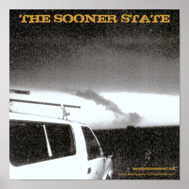 THE SOONER STATE TORNADO OKLAHOMA 2004 POSTER (Front)