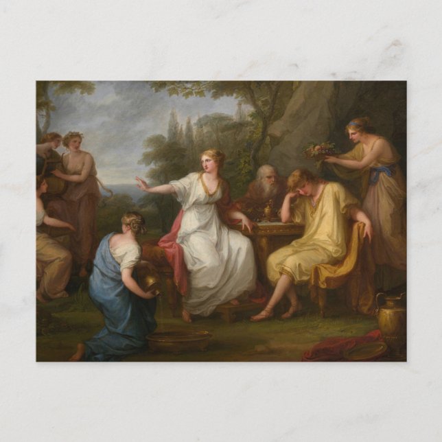 The Sorrow of Telemachus by Angelica Kauffman Post Postcard (Front)