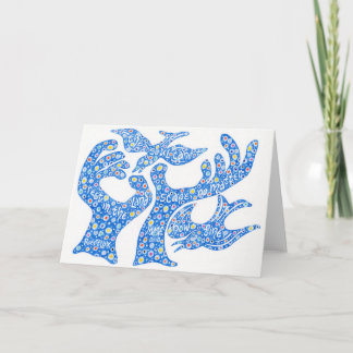 The soul cannot rest notecard