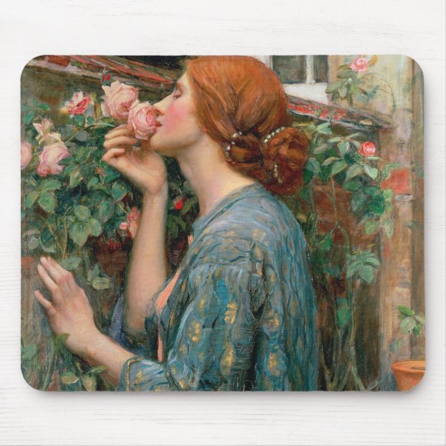 The Soul of the Rose, 1908 Mouse Pad (Front)