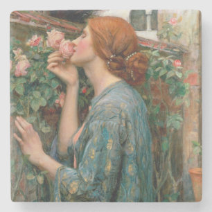 The Soul of the Rose, 1908 Stone Coaster
