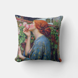 The Soul of the Rose, John William Waterhouse Cushion