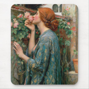 The Soul of the Rose - John William Waterhouse Mouse Pad