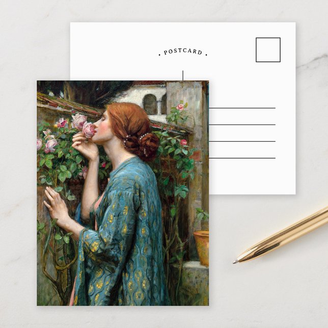The Soul of the Rose | John William Waterhouse Postcard (Creator Uploaded)