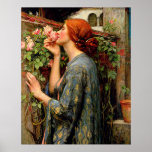 The Soul of the Rose - John William Waterhouse Poster