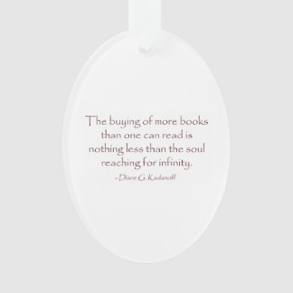 The Soul Reaching for Infinity Ornament