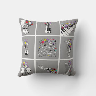 The Sound of Blooming – Music Collection Cushion