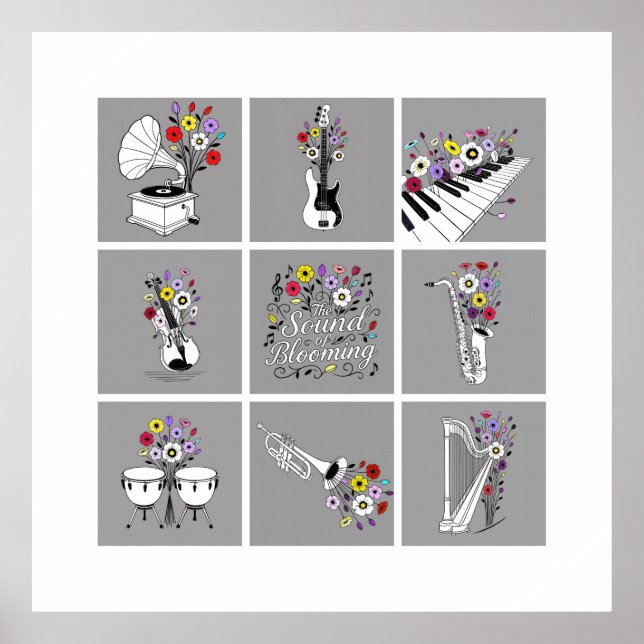 The Sound of Blooming – Music Collection Poster (Front)