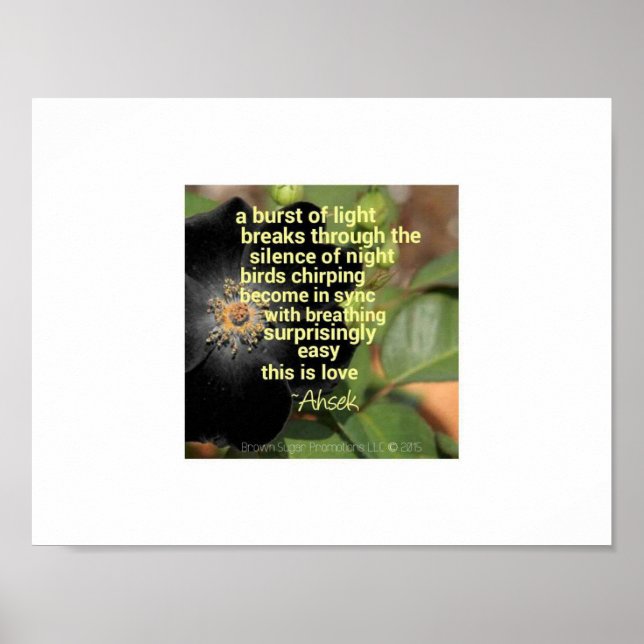 The Sound of Morning Poem by Ahsek Novel Poster (Front)