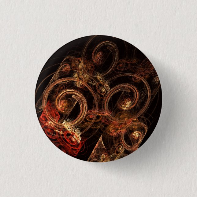 The Sound of Music Abstract Art Button (round) (Front)