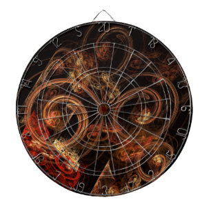 The Sound of Music Abstract Art Dartboard