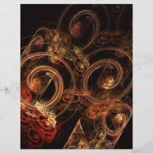 The Sound of Music Abstract Art Flyer