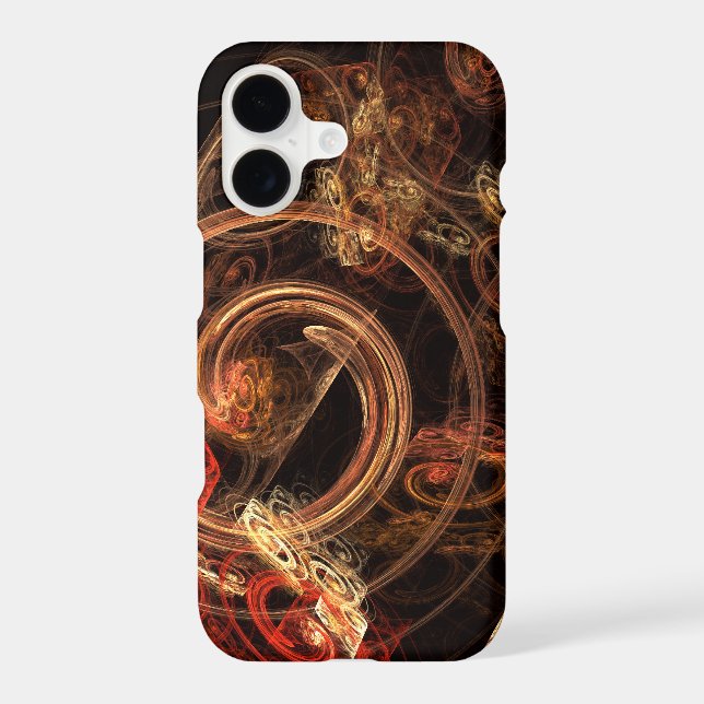 The Sound of Music Abstract Art Glossy iPhone Case (Back)