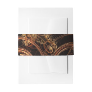 The Sound of Music Abstract Art Invitation Belly Band