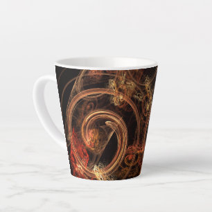 The Sound of Music Abstract Art Latte Mug
