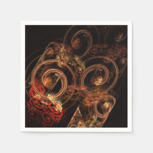 The Sound of Music Abstract Art Napkin