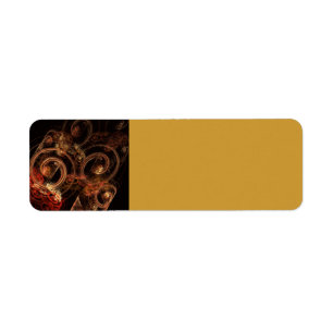 The Sound of Music Abstract Art Return Address Label