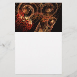 The Sound of Music Abstract Art Stationery