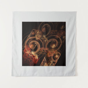 The Sound of Music Abstract Art Tapestry