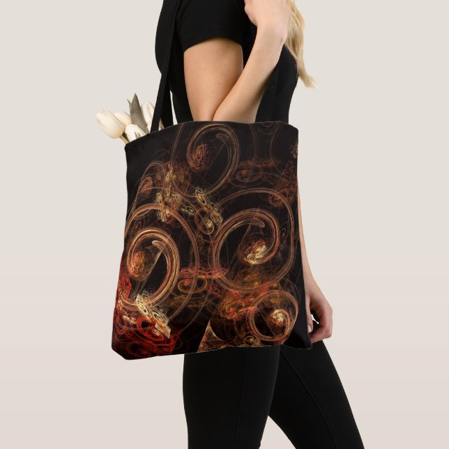 The Sound of Music Abstract Art Tote Bag (Close Up)