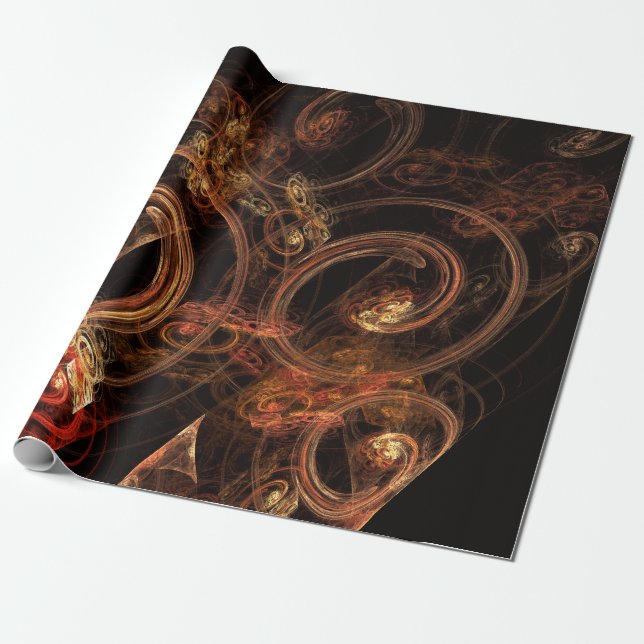 The Sound of Music Abstract Art Wrapping Paper (Unrolled)