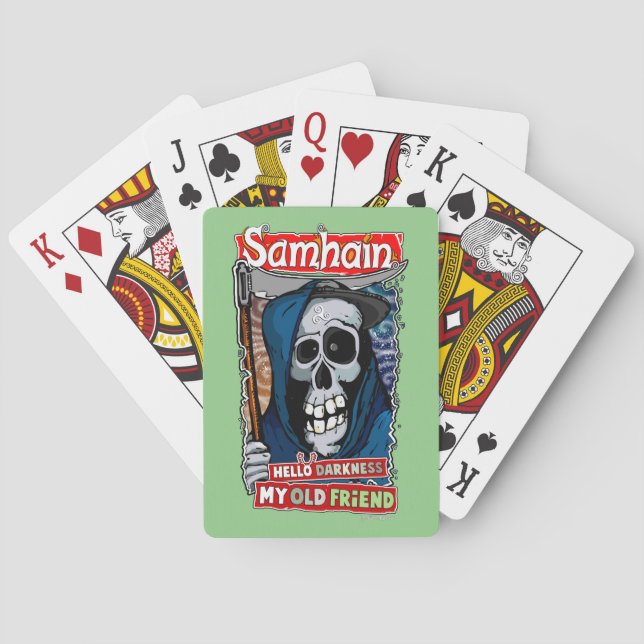 The sound of Samhain Playing Cards (Back)