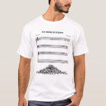 The Sound Of Silence Funny Musical T-Shirt<br><div class="desc">The Sound Of Silence Funny Musical</div>