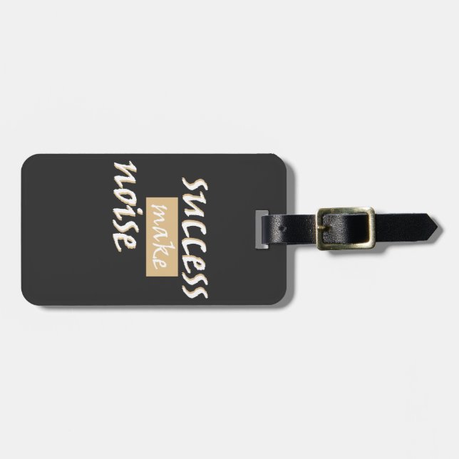 The Sound of Success T-Shirt Luggage Tag (Front Horizontal)